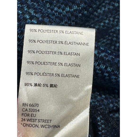 We the Free People Navy Blue Mock Cowl Neck Pullover Top Sweater Sweatshirt L - Picture 10 of 12